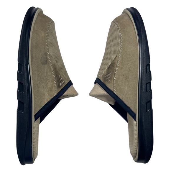 Adidas Size 12  Men’s Clogs Slides Sandals Suede Mesh Made In Italy - Picture 6 of 10